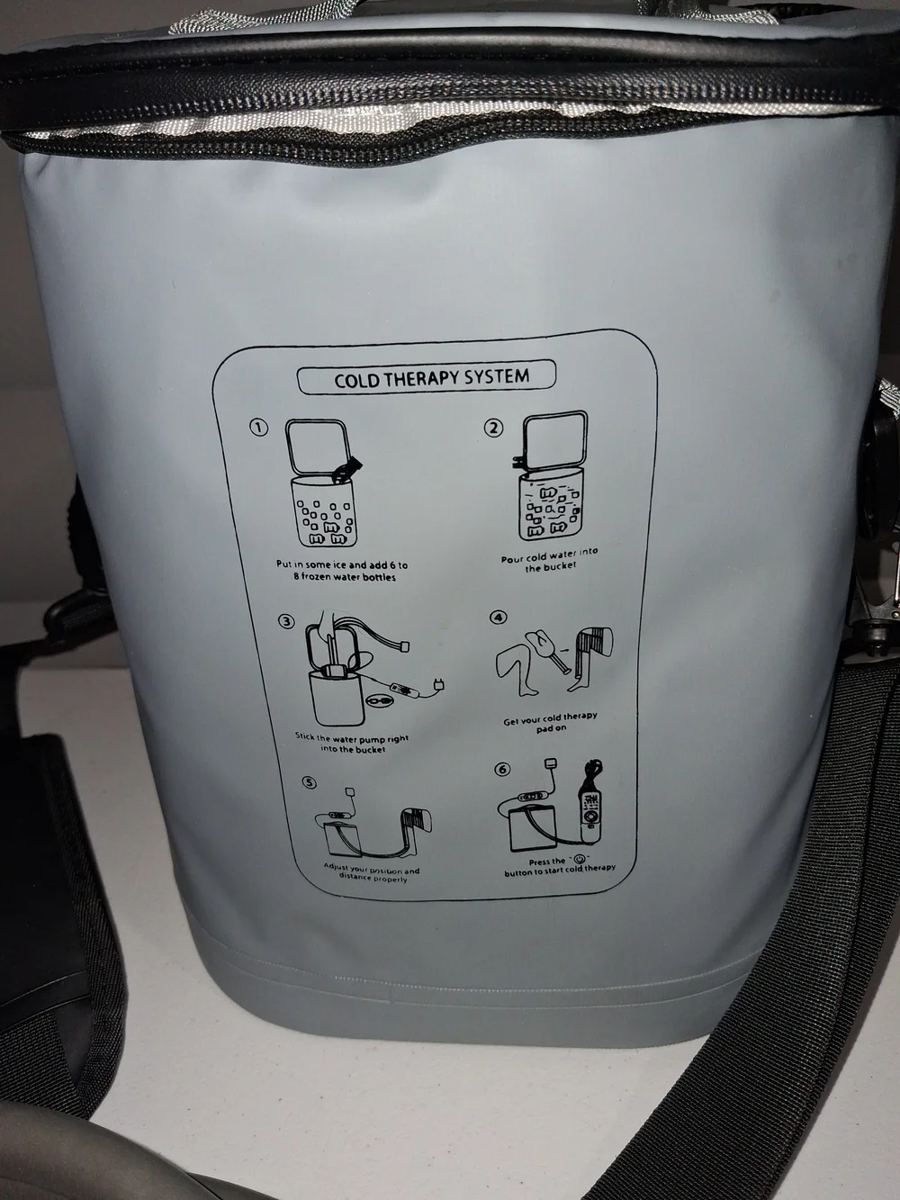 Portable Cold Therapy System - Gray